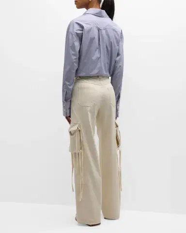 TWP Cody Wide-Leg Cargo Pants | Thumbnail 6