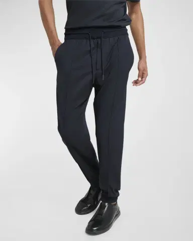 Zegna Men's Drawstring Trousers | Thumbnail 6 Zegna Men's Drawstring Trousers | Thumbnail 6