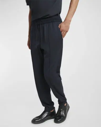 Zegna Men's Drawstring Trousers | Thumbnail 7 Zegna Men's Drawstring Trousers | Thumbnail 7