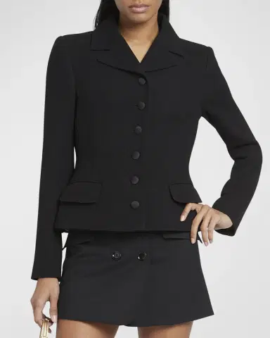 Dolce & Gabbana Wool Single-Breasted Jacket | Thumbnail 3