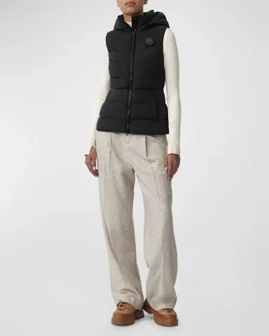 Canada Goose Clair Hooded Puffer Vest | Thumbnail 3