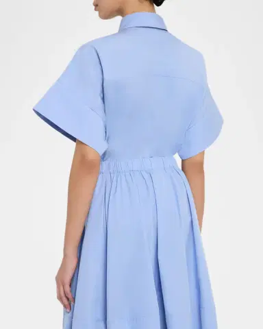 Co Boxy Short-Sleeve Collared Shirt | Thumbnail 2