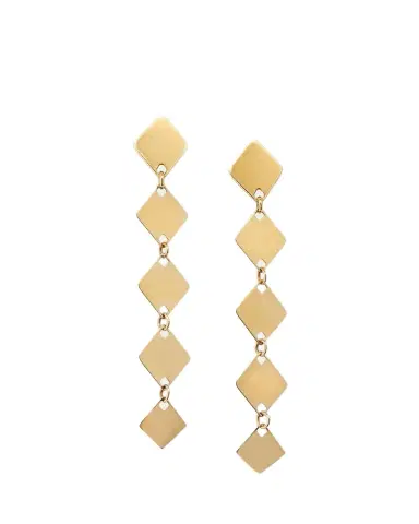 Lana Linear Laser Kite Chain Earrings | Thumbnail 1