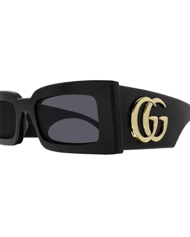 Gucci Geometric Acetate Rectangle Sunglasses | Thumbnail 1 Gucci Geometric Acetate Rectangle Sunglasses | Thumbnail 1