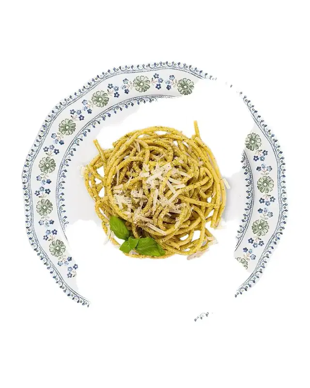 Villa Seville Chambray Dinner Plate