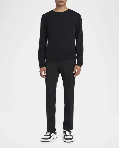 Valentino Garavani Men's Freedots Leather Low-Top Sneakers | Thumbnail 9