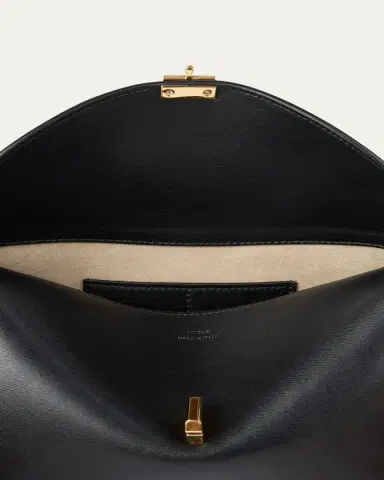 TOTEME T-Lock Clutch in Palmellata Leather | Thumbnail 3 TOTEME T-Lock Clutch in Palmellata Leather | Thumbnail 3