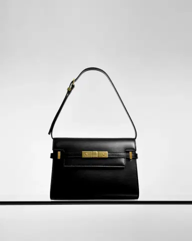 Saint Laurent Manhattan Small Shoulder Bag in Smooth Leather | Thumbnail 5 Saint Laurent Manhattan Small Shoulder Bag in Smooth Leather | Thumbnail 5