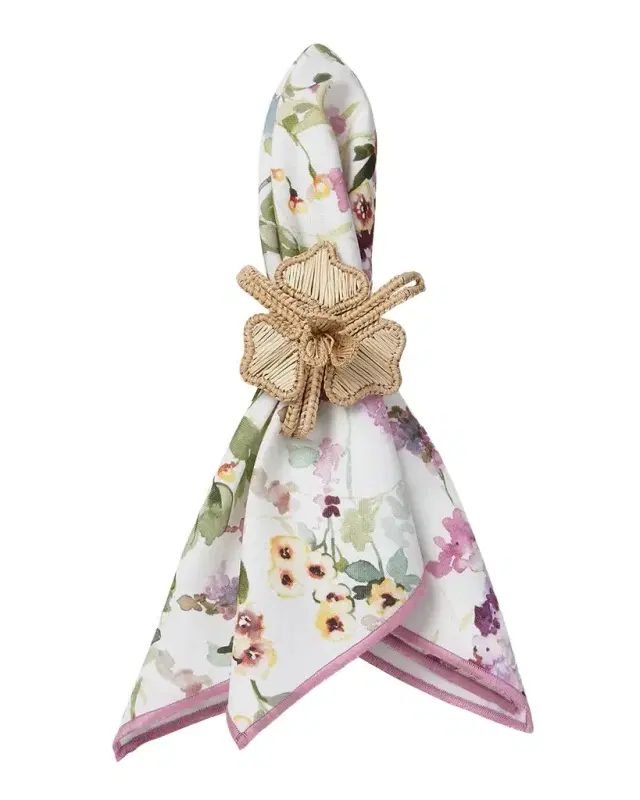 Mode Living Gardenia Napkins, Set of 4