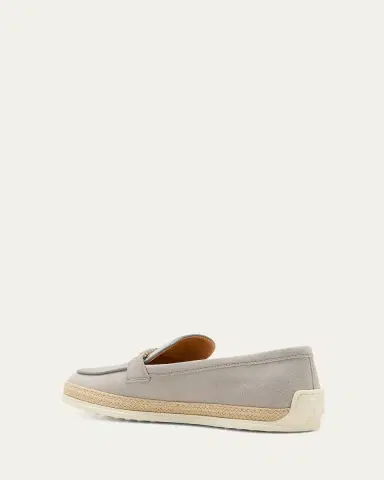 Tod's Gomma Suede T-Ring Espadrille Driver Loafers | Thumbnail 4 Tod's Gomma Suede T-Ring Espadrille Driver Loafers | Thumbnail 4