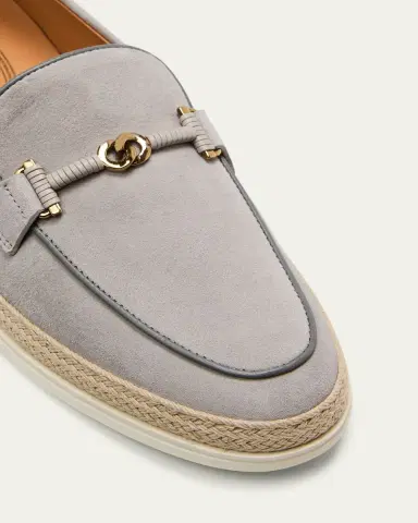 Tod's Gomma Suede T-Ring Espadrille Driver Loafers | Thumbnail 5 Tod's Gomma Suede T-Ring Espadrille Driver Loafers | Thumbnail 5