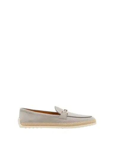 Tod's Gomma Suede T-Ring Espadrille Driver Loafers | Thumbnail 1 Tod's Gomma Suede T-Ring Espadrille Driver Loafers | Thumbnail 1
