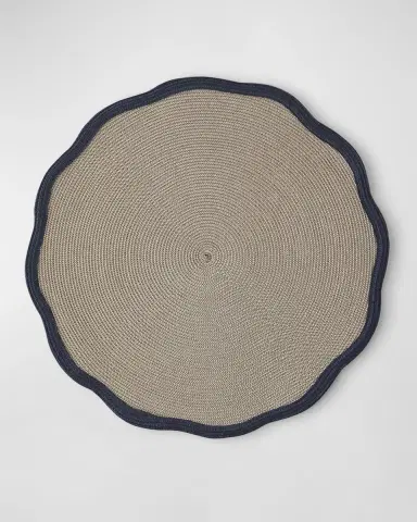 Deborah Rhodes Spring Scallop Border Placemats | Thumbnail 2 Deborah Rhodes Spring Scallop Border Placemats | Thumbnail 2