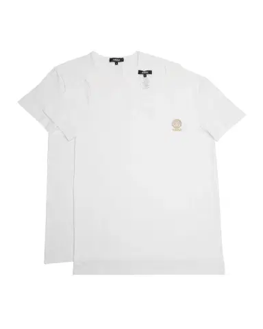 Versace Men's 2-Pack Cotton Logo T-Shirts | Thumbnail 2