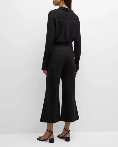 Argent Button-Down Double Georgette Blouse | Thumbnail 6 Argent Button-Down Double Georgette Blouse | Thumbnail 6