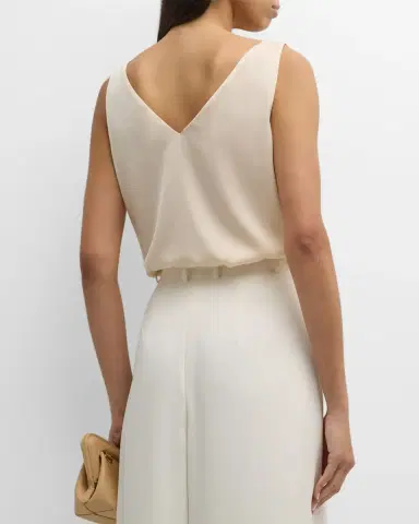 Kobi Halperin Sailor Sleeveless V-Neck Blouse | Thumbnail 13