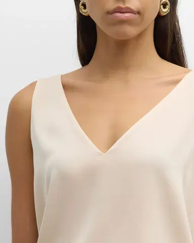 Kobi Halperin Sailor Sleeveless V-Neck Blouse | Thumbnail 15