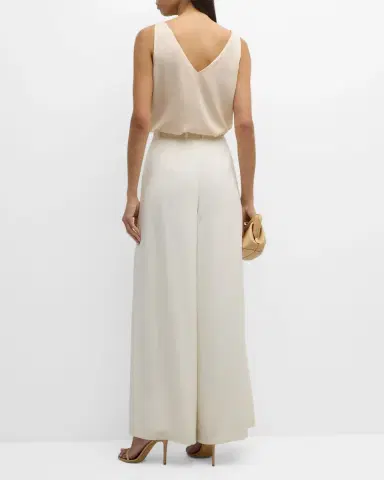 Kobi Halperin Sailor Sleeveless V-Neck Blouse | Thumbnail 16