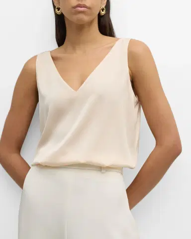 Kobi Halperin Sailor Sleeveless V-Neck Blouse | Thumbnail 17