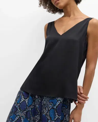 Kobi Halperin Sailor Sleeveless V-Neck Blouse | Thumbnail 6