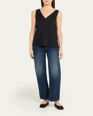 Kobi Halperin Sailor Sleeveless V-Neck Blouse | Thumbnail 8