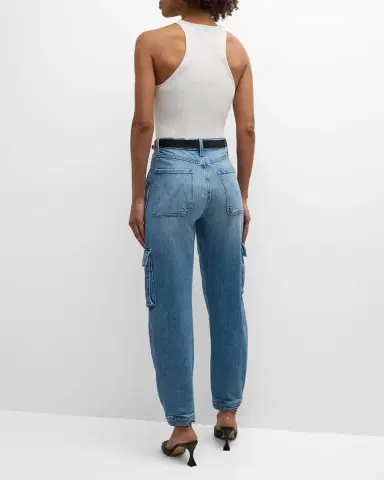 Simkhai Reza Ribbed Racerback Tank Top | Thumbnail 6