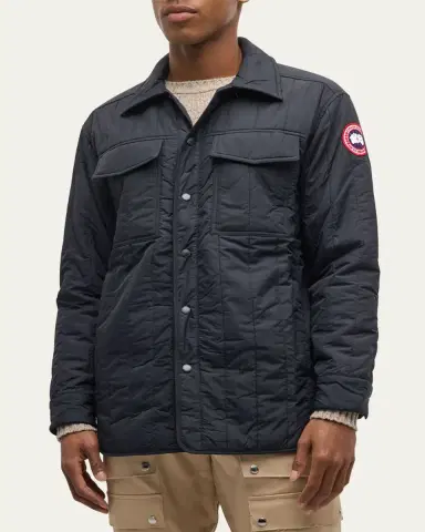 Canada Goose Men's Carlyle Quilted Overshirt | Thumbnail 4 Canada Goose Men's Carlyle Quilted Overshirt | Thumbnail 4