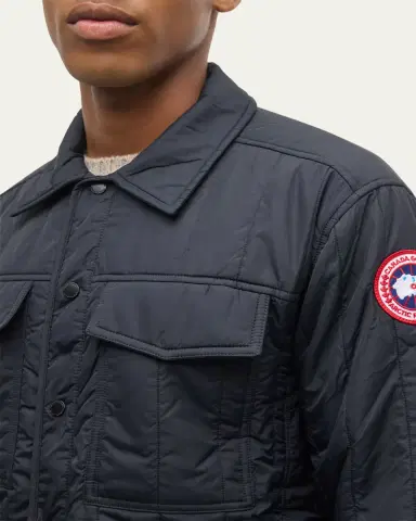 Canada Goose Men's Carlyle Quilted Overshirt | Thumbnail 5 Canada Goose Men's Carlyle Quilted Overshirt | Thumbnail 5