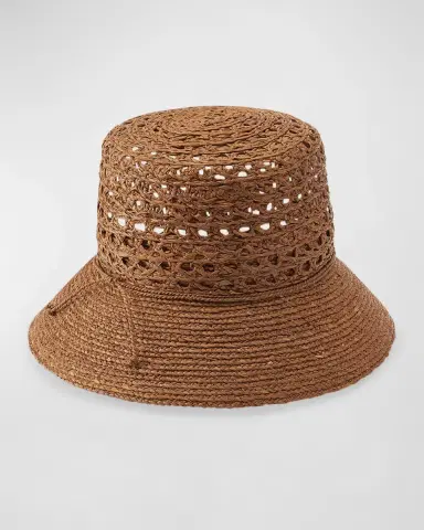 Helen Kaminski Retro Lace Braid Bucket Hat | Thumbnail 2