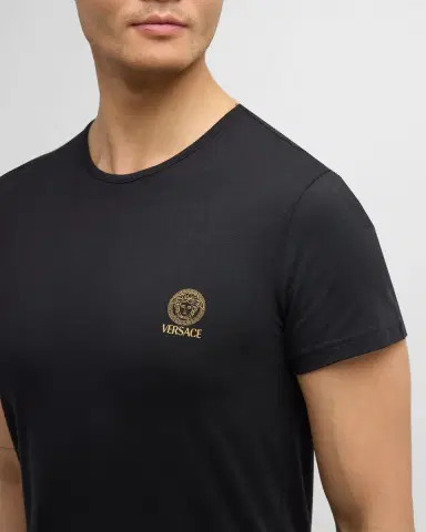 Versace Men's Medusa Jersey T-Shirt | Thumbnail 6