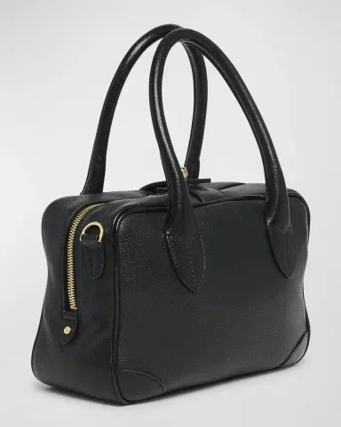 Golden Goose Vita Zip Goat Leather Top-Handle Bag | Thumbnail 11