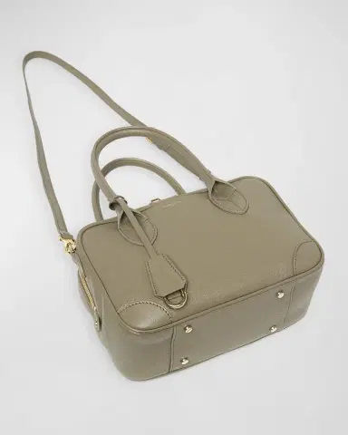 Golden Goose Vita Zip Goat Leather Top-Handle Bag | Thumbnail 20