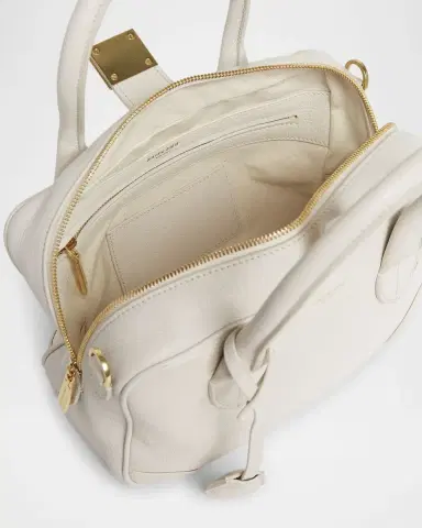 Golden Goose Vita Zip Goat Leather Top-Handle Bag | Thumbnail 3