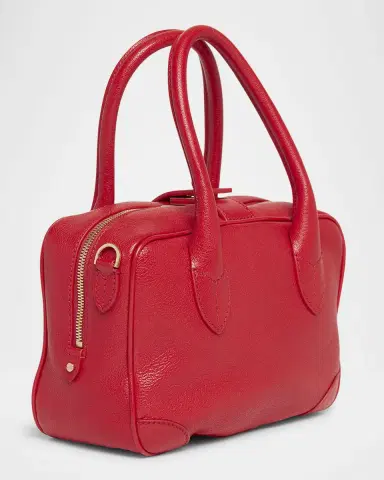 Golden Goose Vita Zip Goat Leather Top-Handle Bag | Thumbnail 22