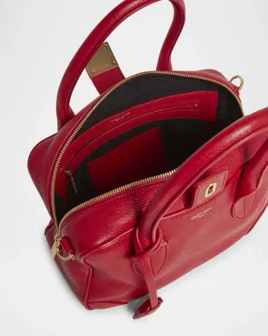 Golden Goose Vita Zip Goat Leather Top-Handle Bag | Thumbnail 23