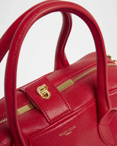 Golden Goose Vita Zip Goat Leather Top-Handle Bag | Thumbnail 25