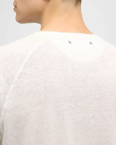 Golden Goose Men's Journey Raglan Henley Shirt | Thumbnail 7 Golden Goose Men's Journey Raglan Henley Shirt | Thumbnail 7
