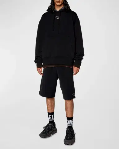 Diesel Men's S-Macs-Hood-Od Sweatshirt | Thumbnail 2
