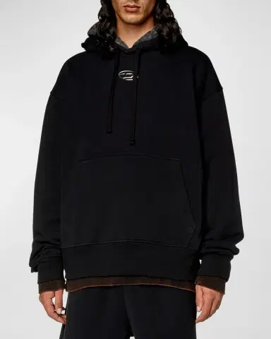 Diesel Men's S-Macs-Hood-Od Sweatshirt | Thumbnail 4