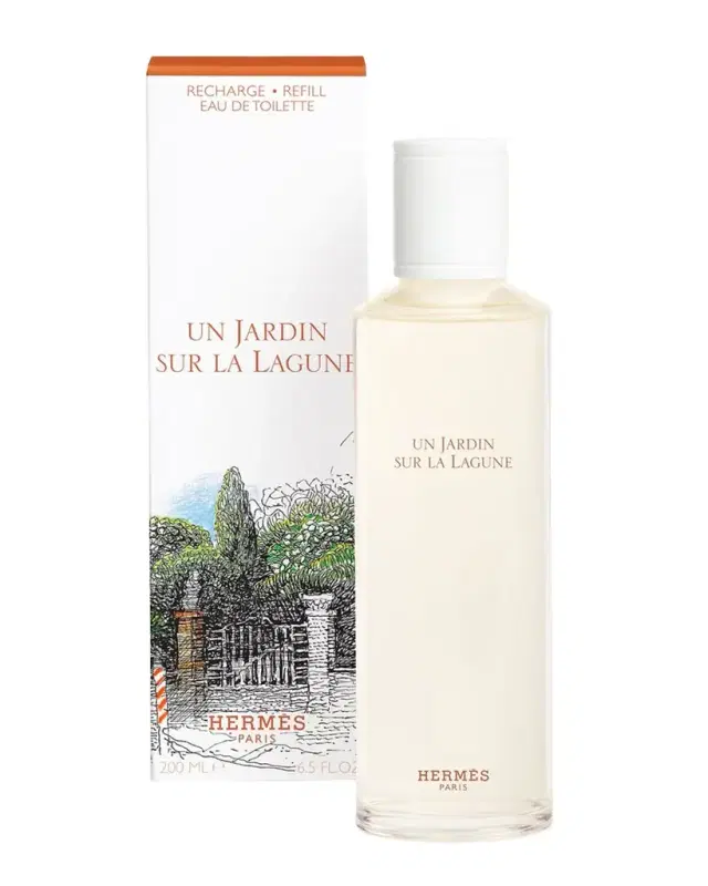 Hermes Un Jardin sur la Lagune Eau de Toilette Refill, 6.5 oz.