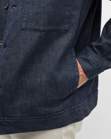 Rodd & Gunn Men's Little Valley Chambray Trucker Jacket | Thumbnail 5 Rodd & Gunn Men's Little Valley Chambray Trucker Jacket | Thumbnail 5
