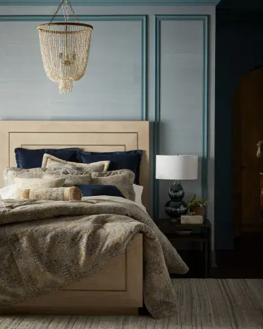 Austin Horn Collection Mesa Velvet Euro Sham | Thumbnail 1