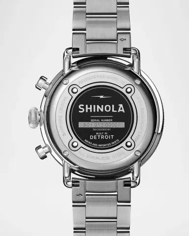 Shinola Canfield Chrono Bracelet Watch, 43mm | Thumbnail 4 Shinola Canfield Chrono Bracelet Watch, 43mm | Thumbnail 4