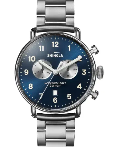 Shinola Canfield Chrono Bracelet Watch, 43mm | Thumbnail 1 Shinola Canfield Chrono Bracelet Watch, 43mm | Thumbnail 1
