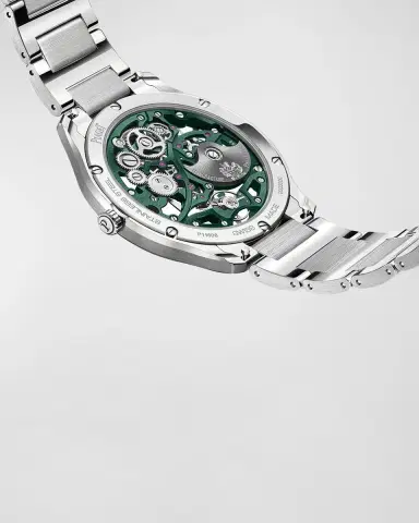 Piaget Polo 42mm Stainless Steel Green Skeleton Watch | Thumbnail 3 Piaget Polo 42mm Stainless Steel Green Skeleton Watch | Thumbnail 3