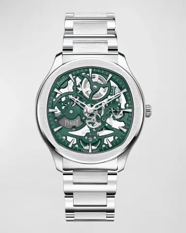 Piaget Polo 42mm Stainless Steel Green Skeleton Watch | Thumbnail 6 Piaget Polo 42mm Stainless Steel Green Skeleton Watch | Thumbnail 6