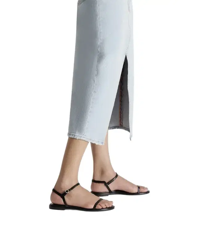 Nettie Leather Ankle-Strap Sandals