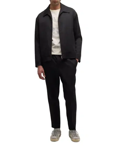 Golden Goose Men's Luther Gabardine Coach Jacket | Thumbnail 1