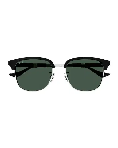 Gucci Men's Metal and Acetate Square Sunglasses | Thumbnail 4 Gucci Men's Metal and Acetate Square Sunglasses | Thumbnail 4