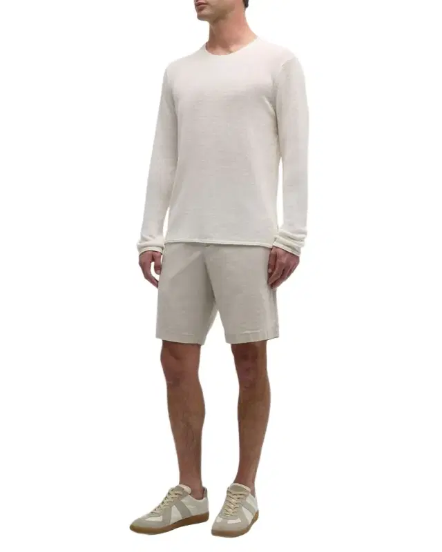 Men's Kevin Linen Crewneck Sweater Men's Kevin Linen Crewneck Sweater